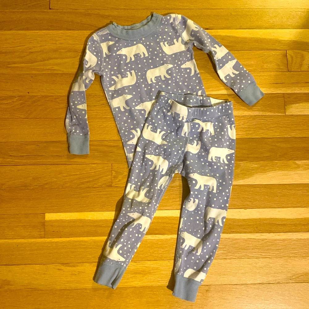 Hanna Andersson 3T bear pajamas